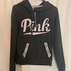 PINK Quarter Zip Hoodie